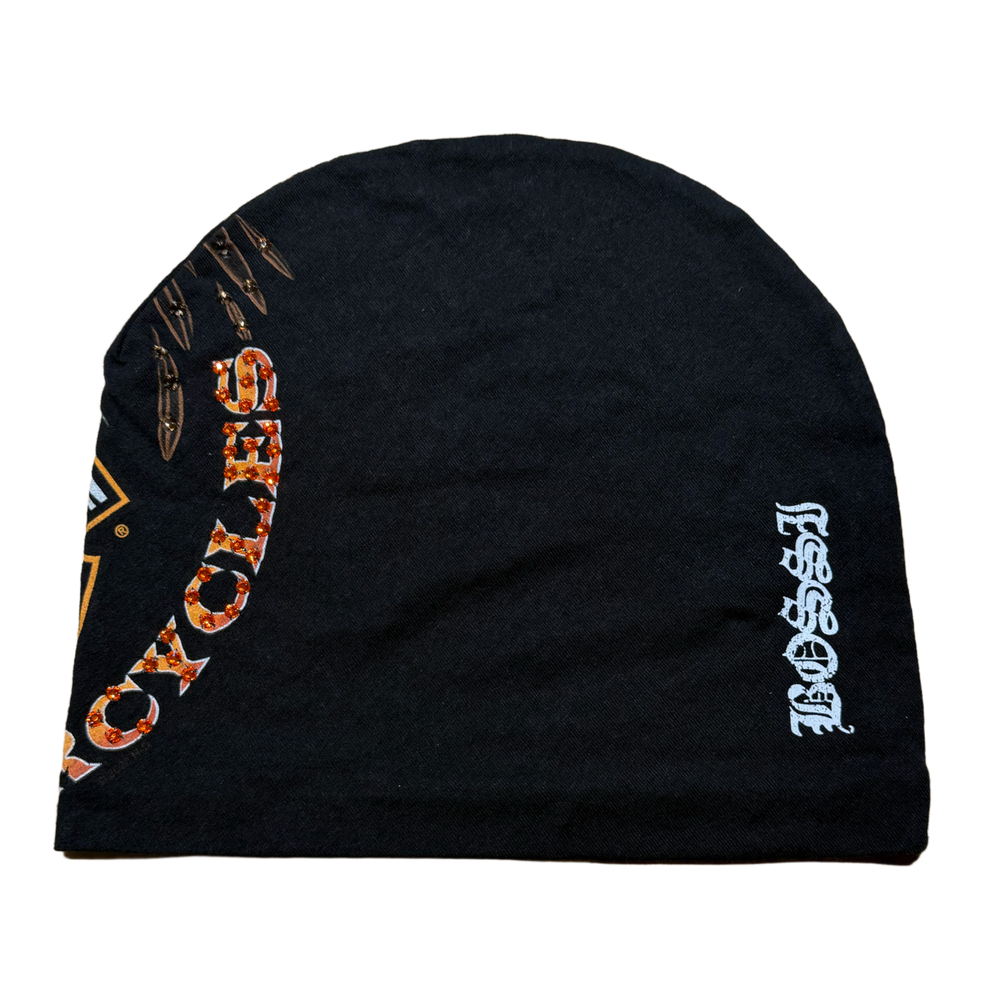 Bossi 'Harley Eagle' Rhinestone Beanie