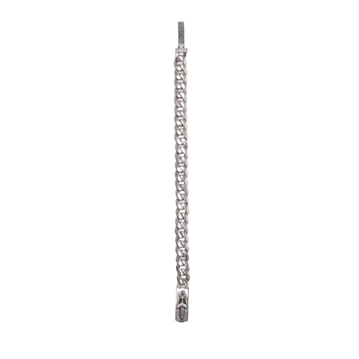Chrome Hearts 'Dagger' 7in Silver Cuban Bracelet