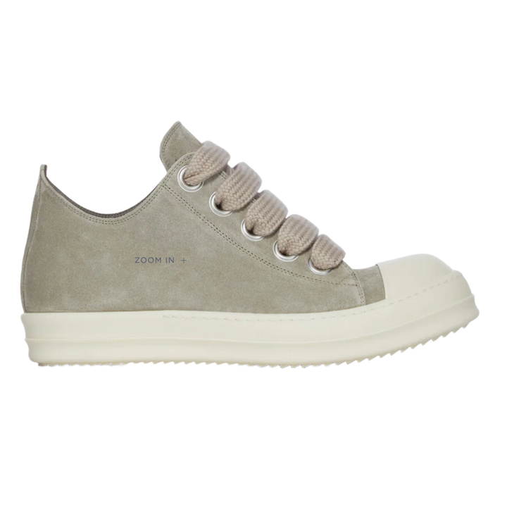Rick Owens 'Dark Pearl' Suede Jumbol Lace Sneakers