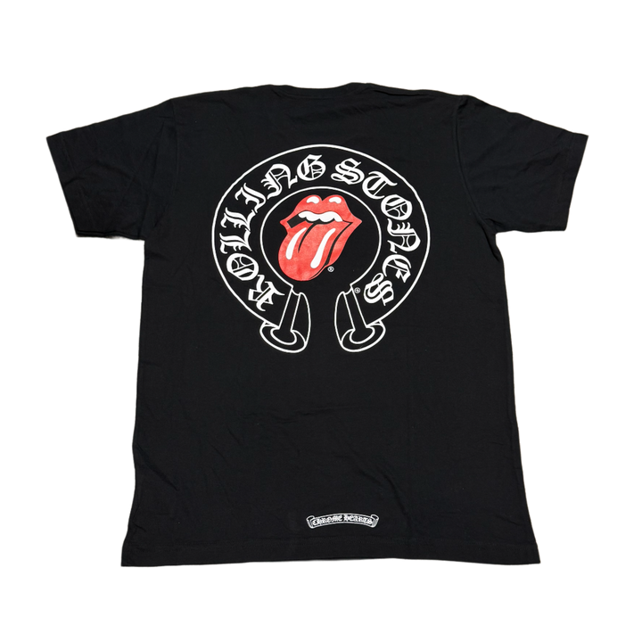 Chrome Hearts 'Rolling Stones' Black Pocket Tee