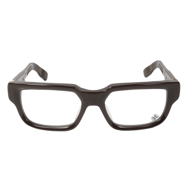 Chrome Hearts '2 Thick' Classic Brown Glasses