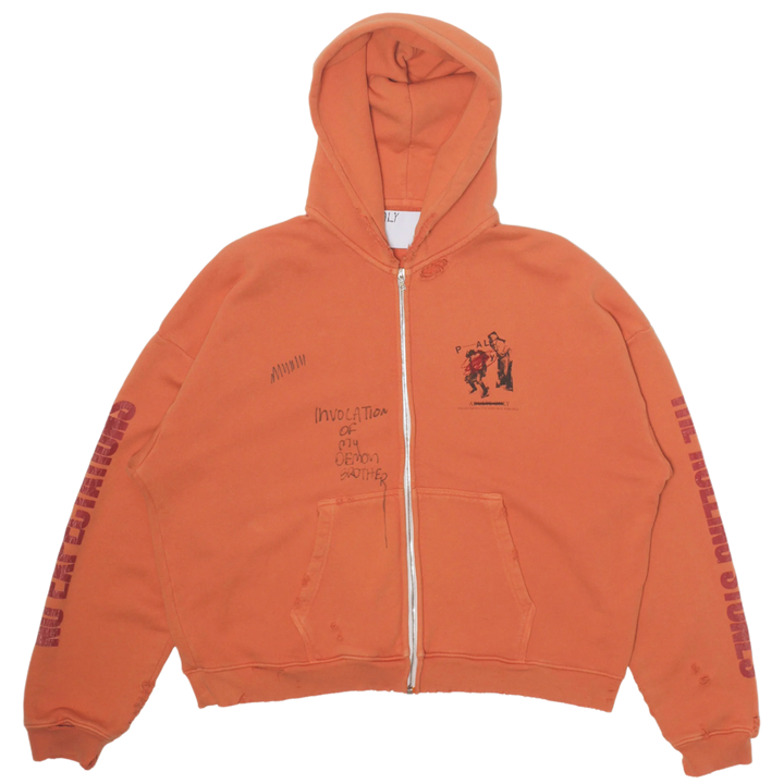Paly Rolling Stones 'No Expectations' Zip Up Hoodie