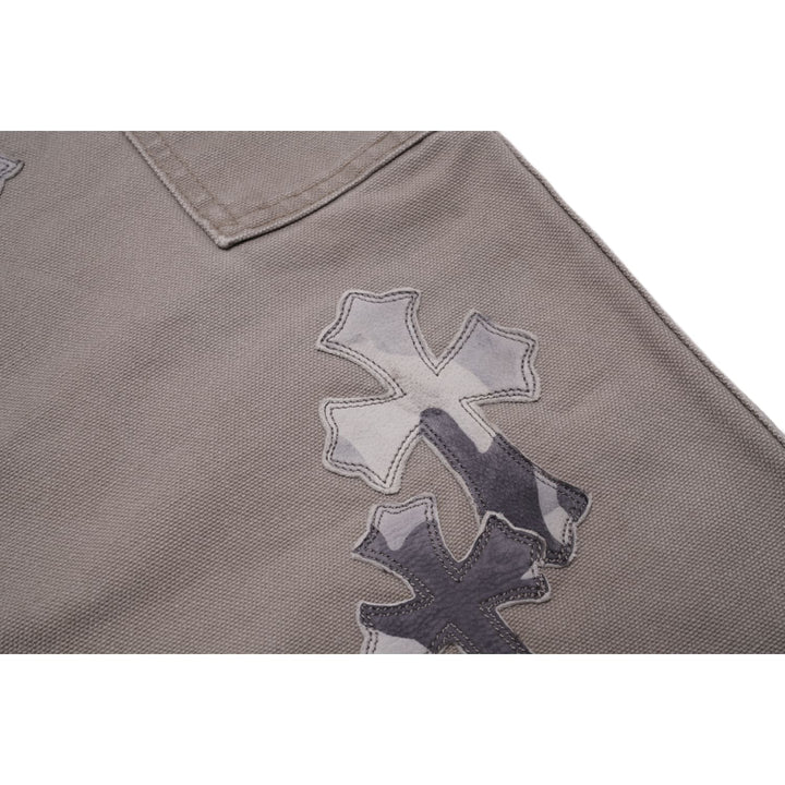 Chrome Hearts Matty Boy 'Sex Records Patch' Tan Carpenter Pants