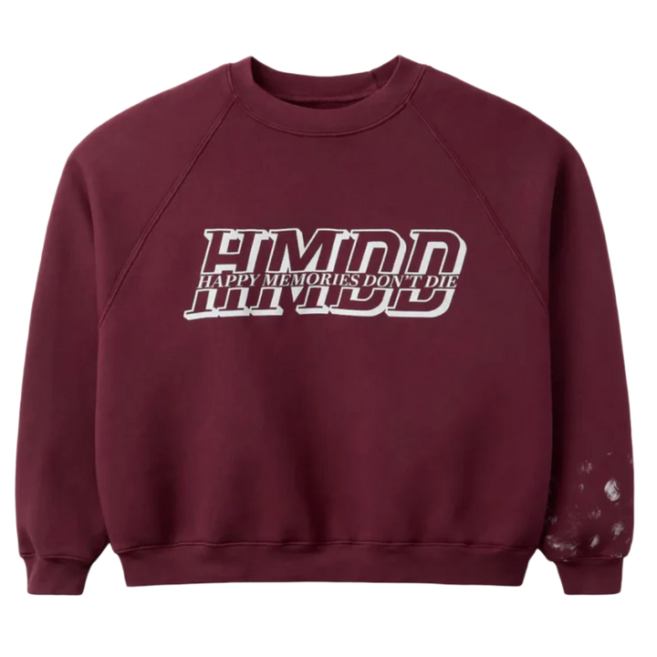 Happy Memories Don't Die 'Maroon' Crewneck
