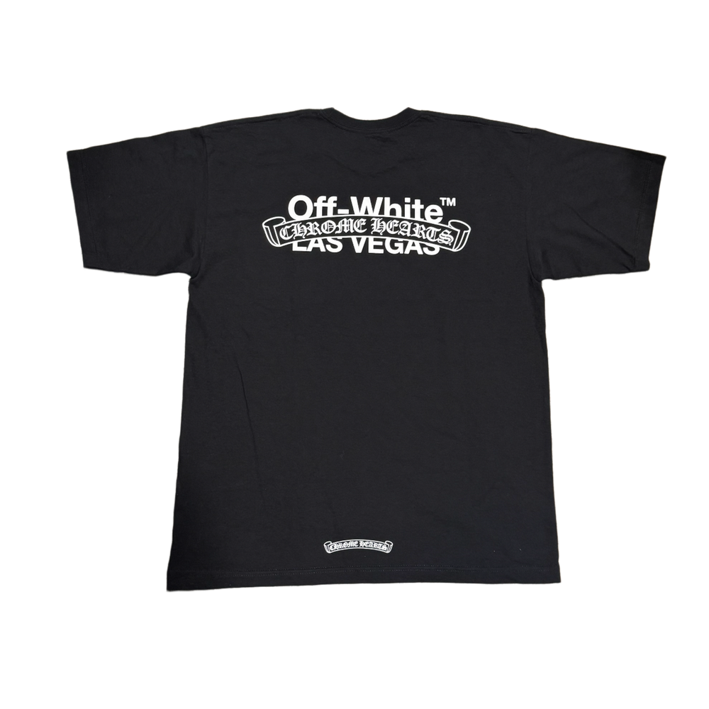 Chrome Hearts x Off-White 'Las Vegas' Black Tee