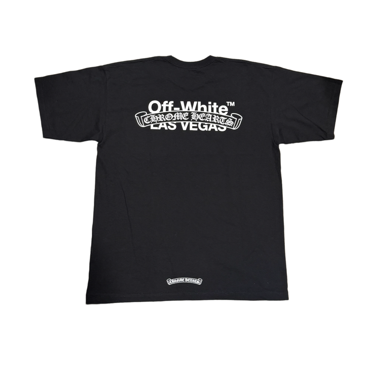 Chrome Hearts x Off-White 'Las Vegas' Black Tee