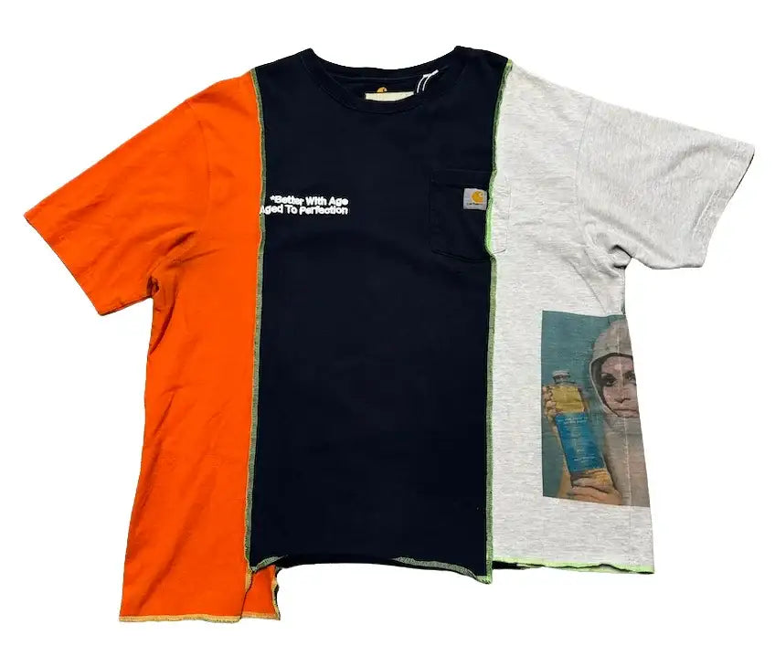 *Better With Age 'Navy/Grey/Orange' Carhartt Travelliers Tee