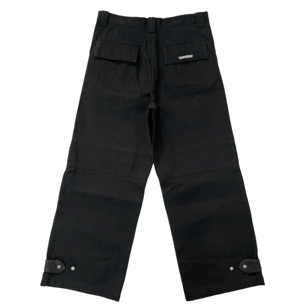 Chrome Hearts 'Street Sweeper' Black Denim Pants z