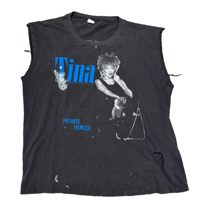Tina Turner 'Private Dancer' Vintage Cutoff