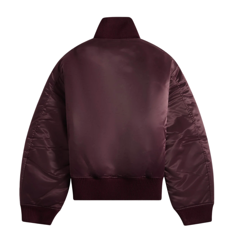 Acne Studios 'Burgundy' Technical Bomber Jacket