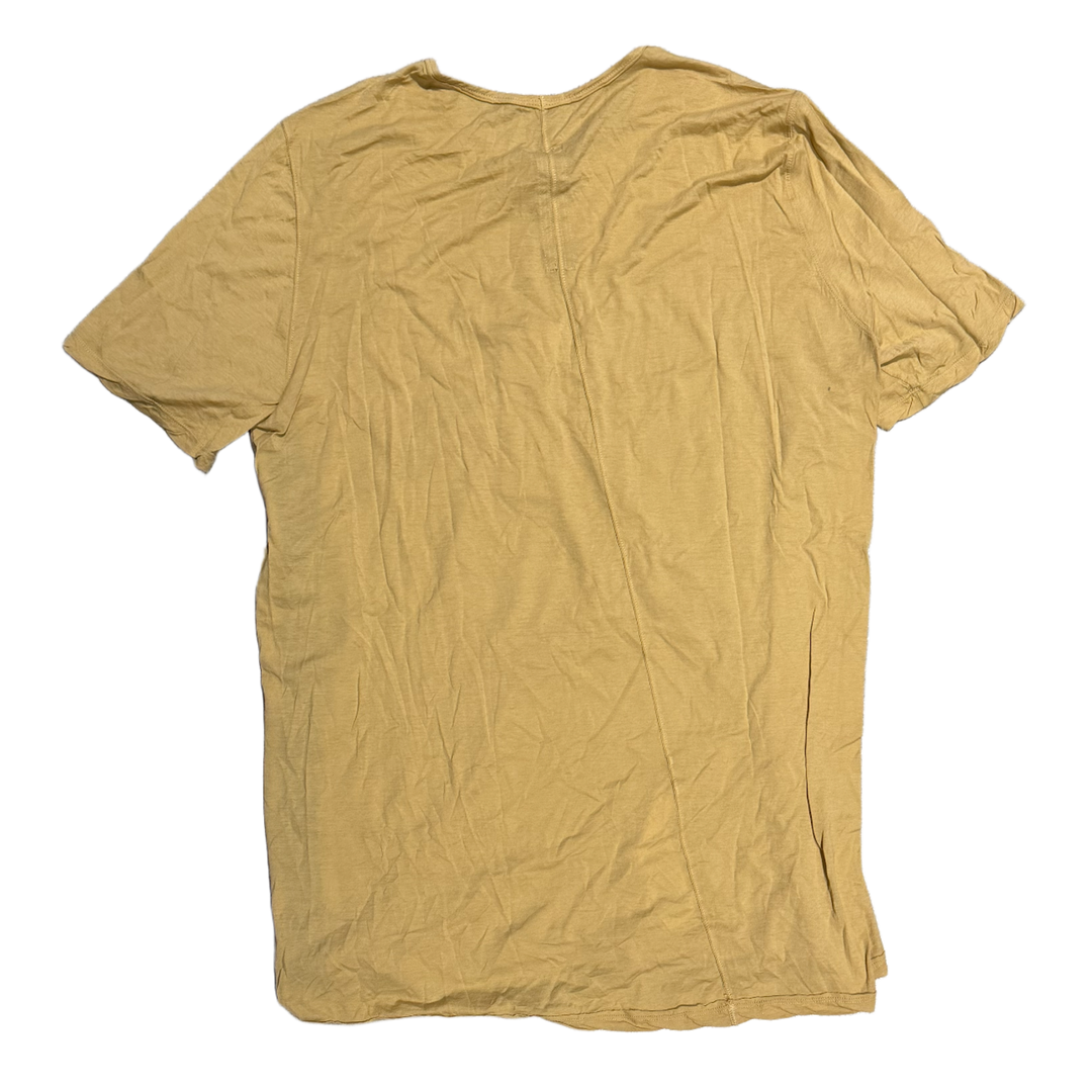 Rick Owen DRKSHDW 'Mustard' Level Tee