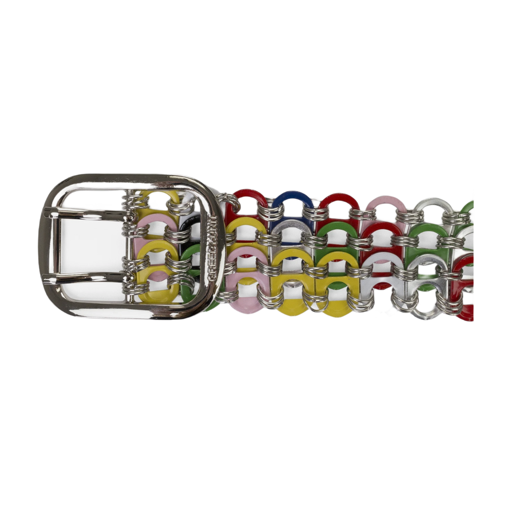 Greedy Unit 'Multicolor Bottle Tab' Belt
