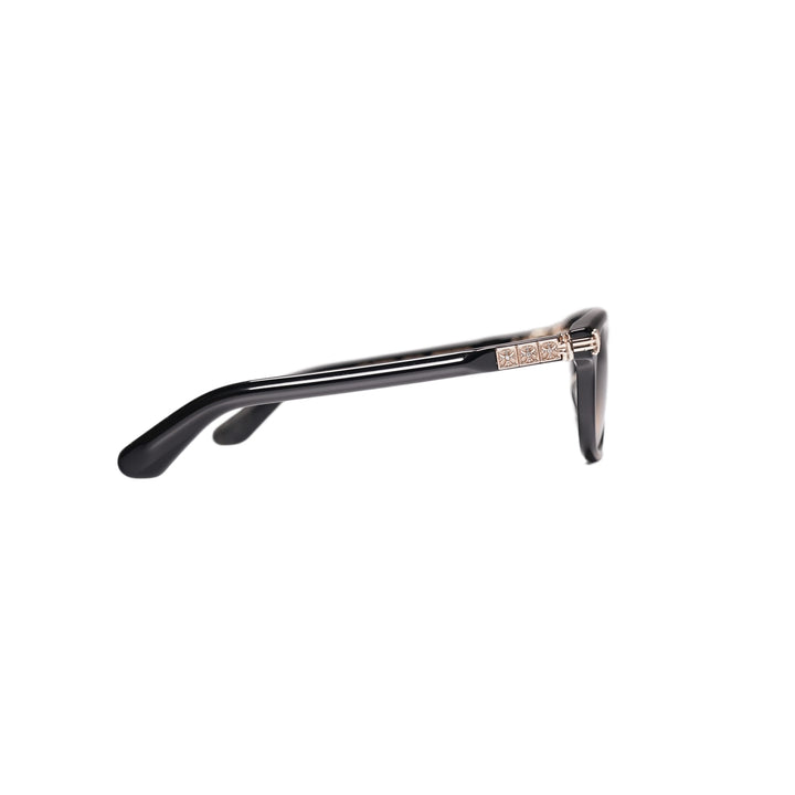 Chrome Hearts 'Smoke Show' Diamond Black/Gold Sunglasses