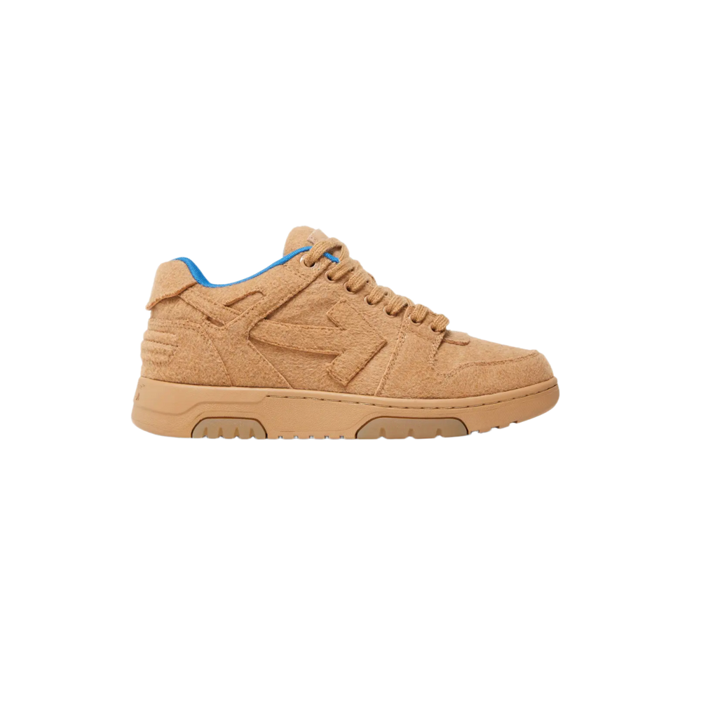 Off-White 'Brown' Out of Office Camel Low Top Sneakers