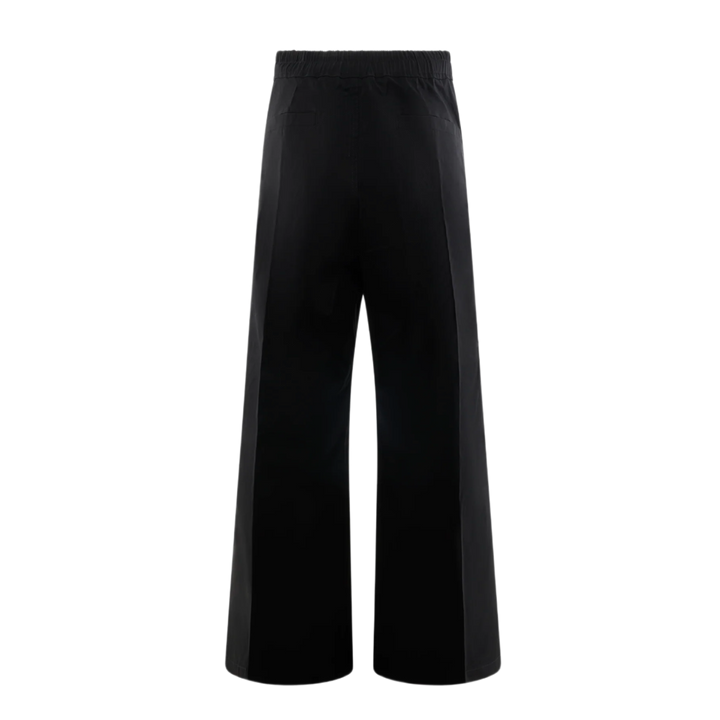 Rick Owens 'Heizer Belas' Wide Black Cargo Pants