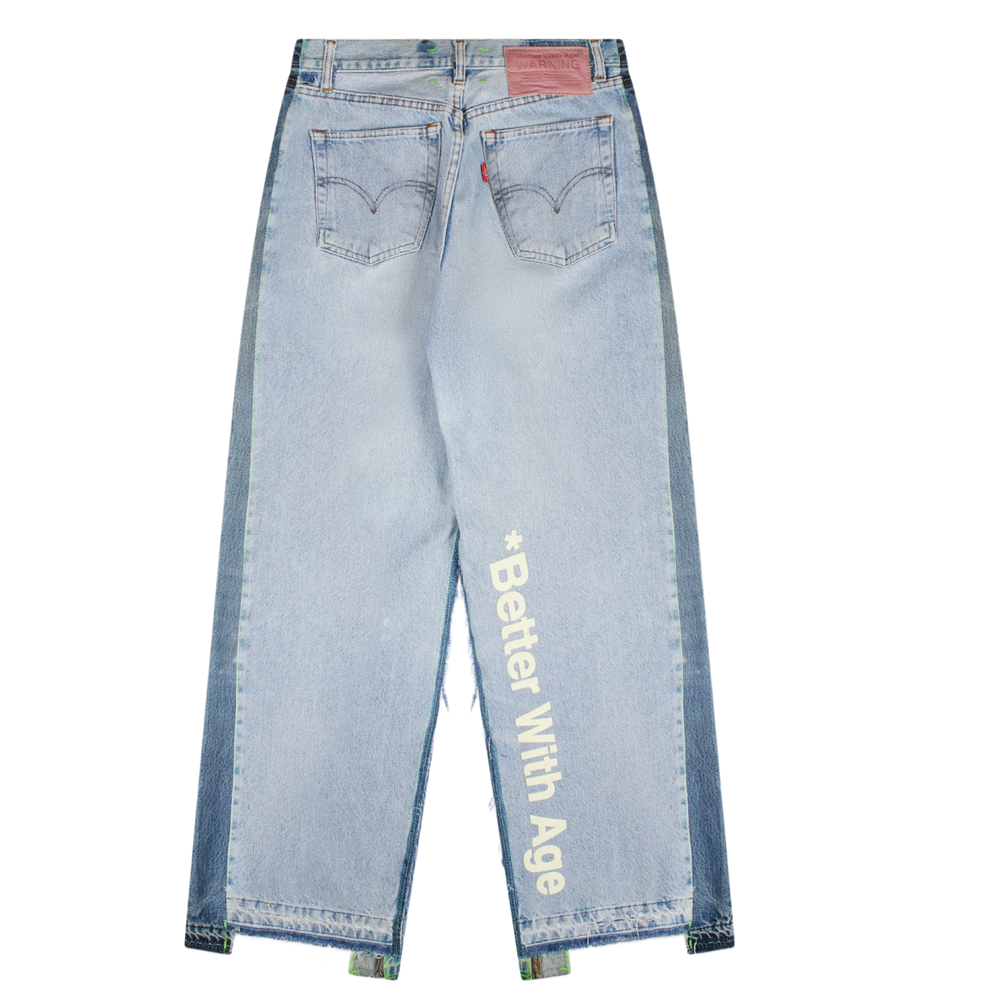 Better With Age 'Blue' Baggy Jawn Jeans