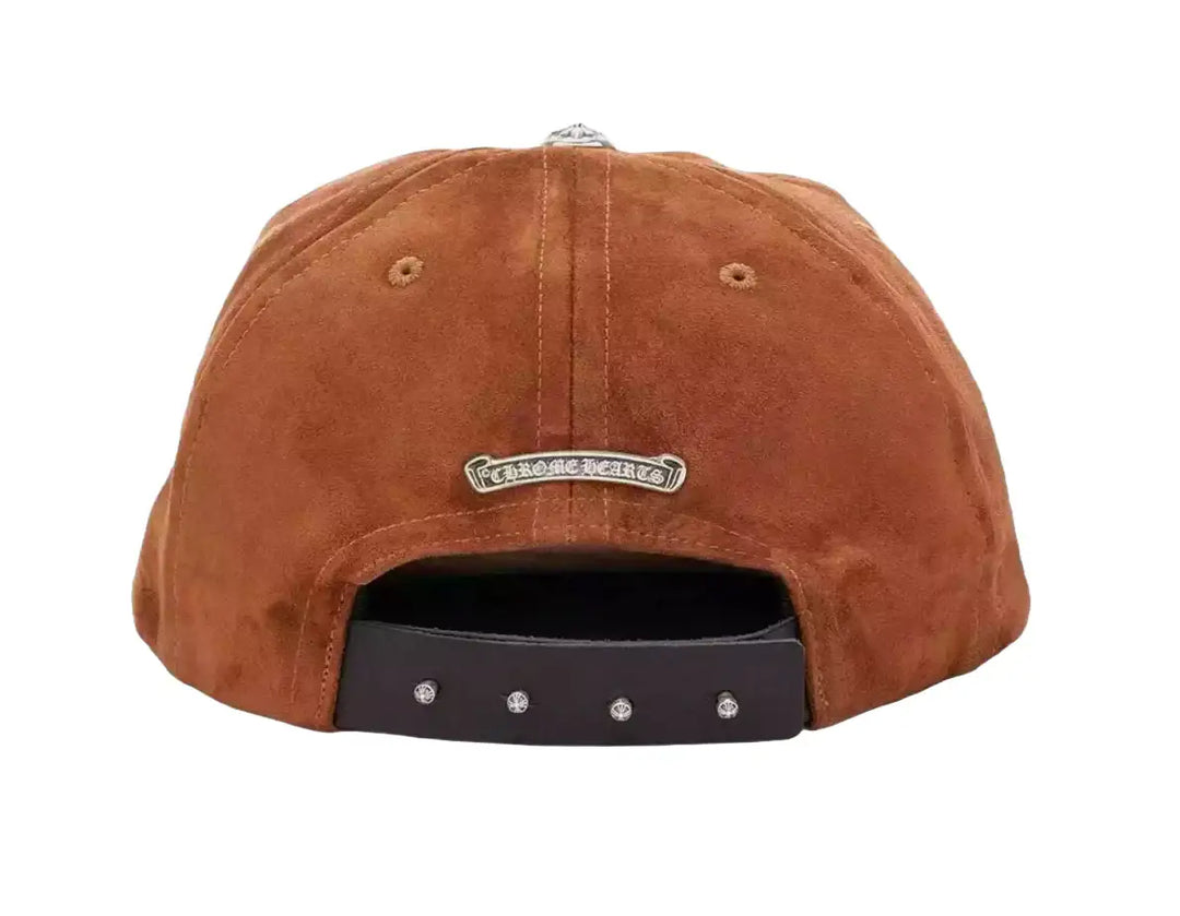 Chrome Hearts 'Tan Suede' Dagger Hat