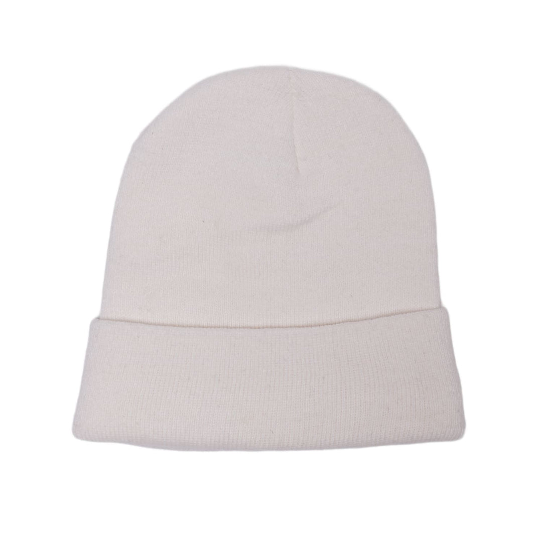 Chrome Hearts 'Blue Horseshoe' Miami Exclusive White Beanie