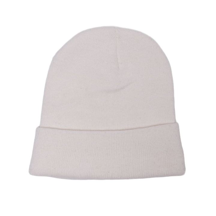Chrome Hearts 'Blue Horseshoe' Miami Exclusive White Beanie