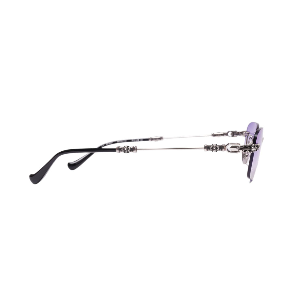 Chrome Hearts 'Pills III Blue' Black/Silver Sunglasses