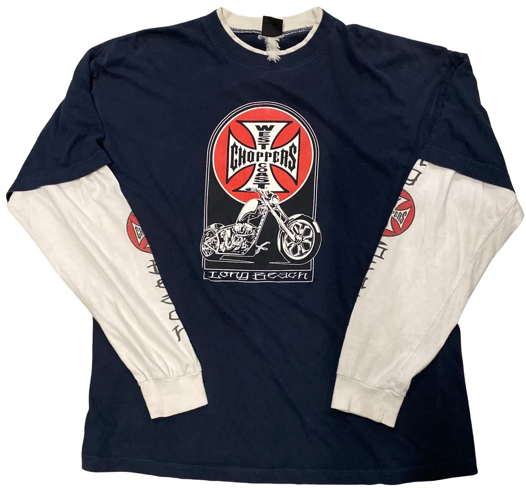 West Coast Choppers 'Long Beach' Vintage Longsleeve Tee