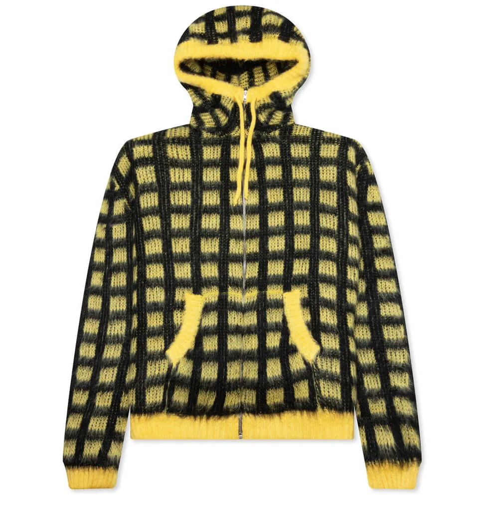 Marni 'Maize' Fuzzy Wuzzy Zip Up Jacket