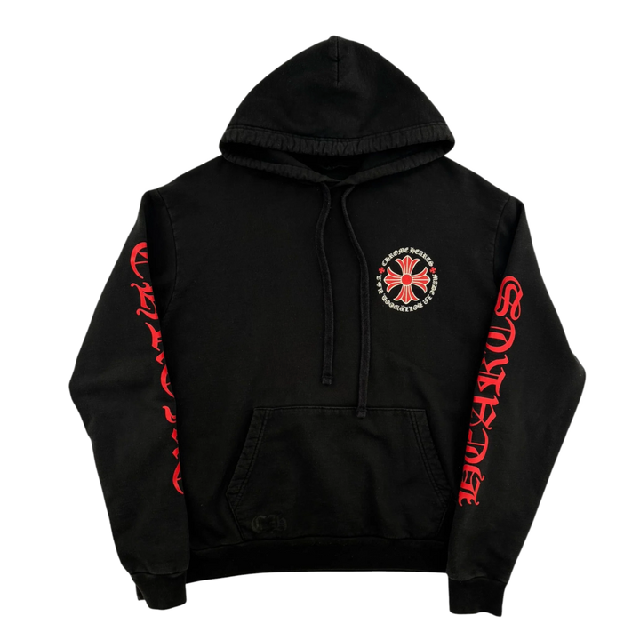 Chrome Hearts 'Made In Hollywood' Plus Cross Logo Hoodie