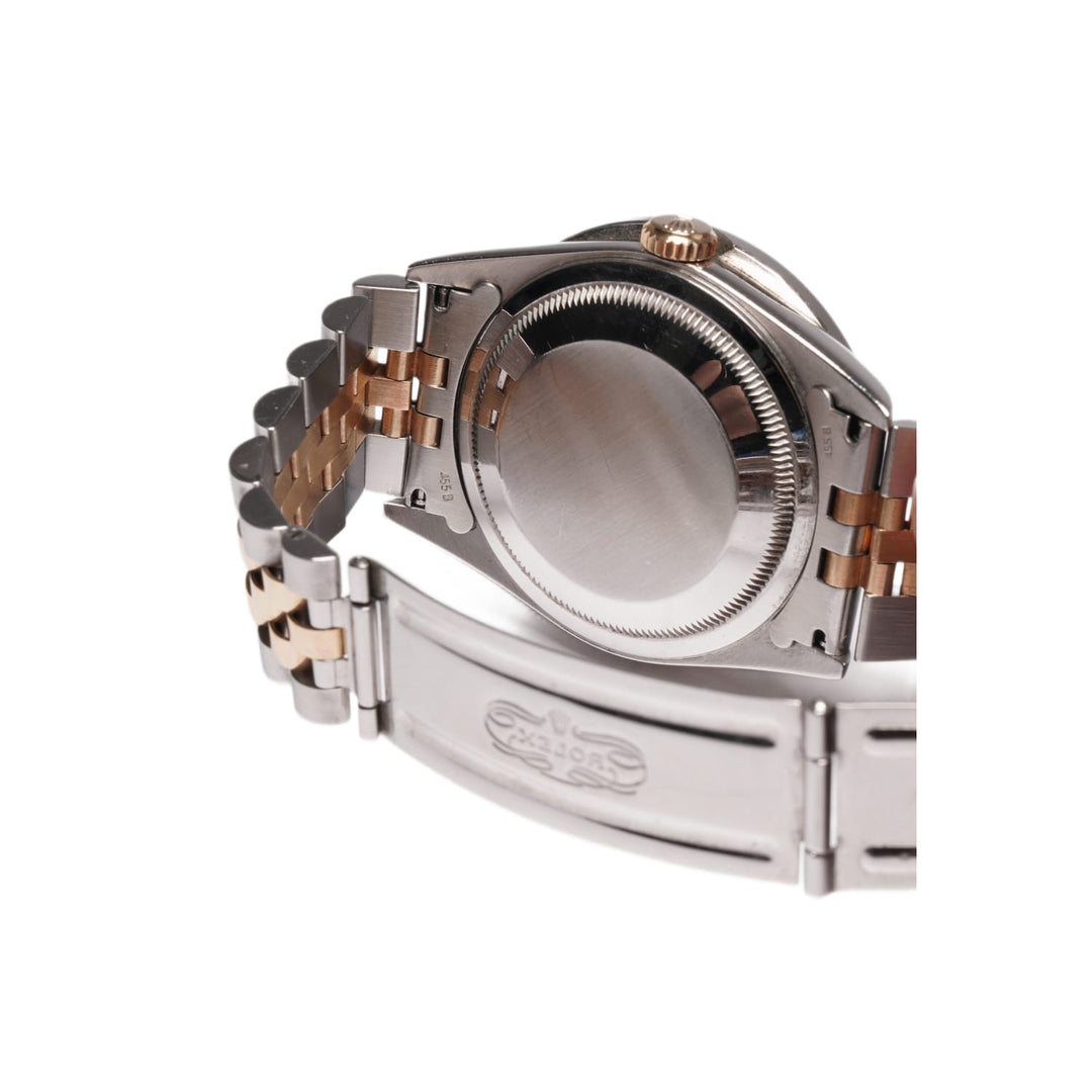 Rolex DateJust 'Champagne Dial' Two Tone Diamond Bezel Jubilee