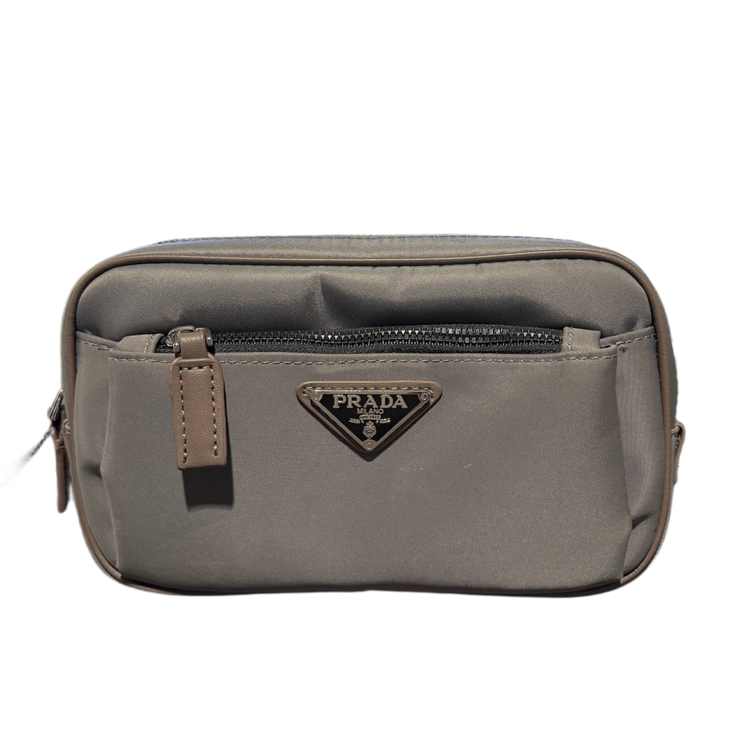 Prada 'Grey' Re-Nylon Waist Bag
