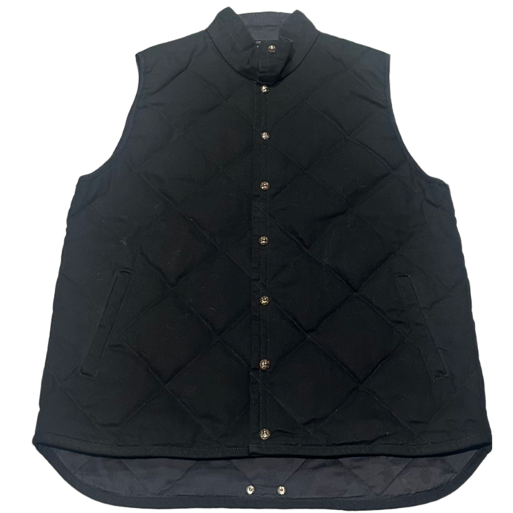 Chrome Hearts 'Teenage Kicks' Quilted Down Vest Black