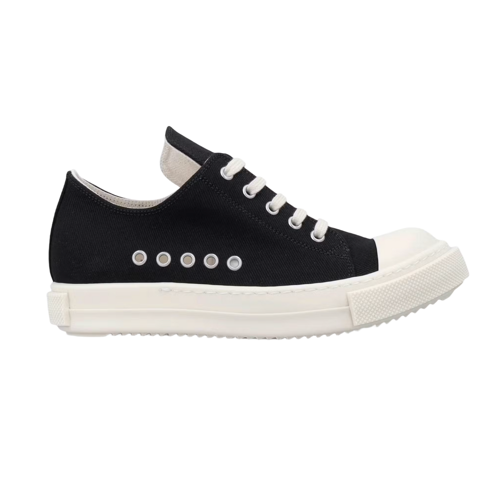 Rick Owens DRKSHDW 'Black/Milk' Extreme Low Sneakers