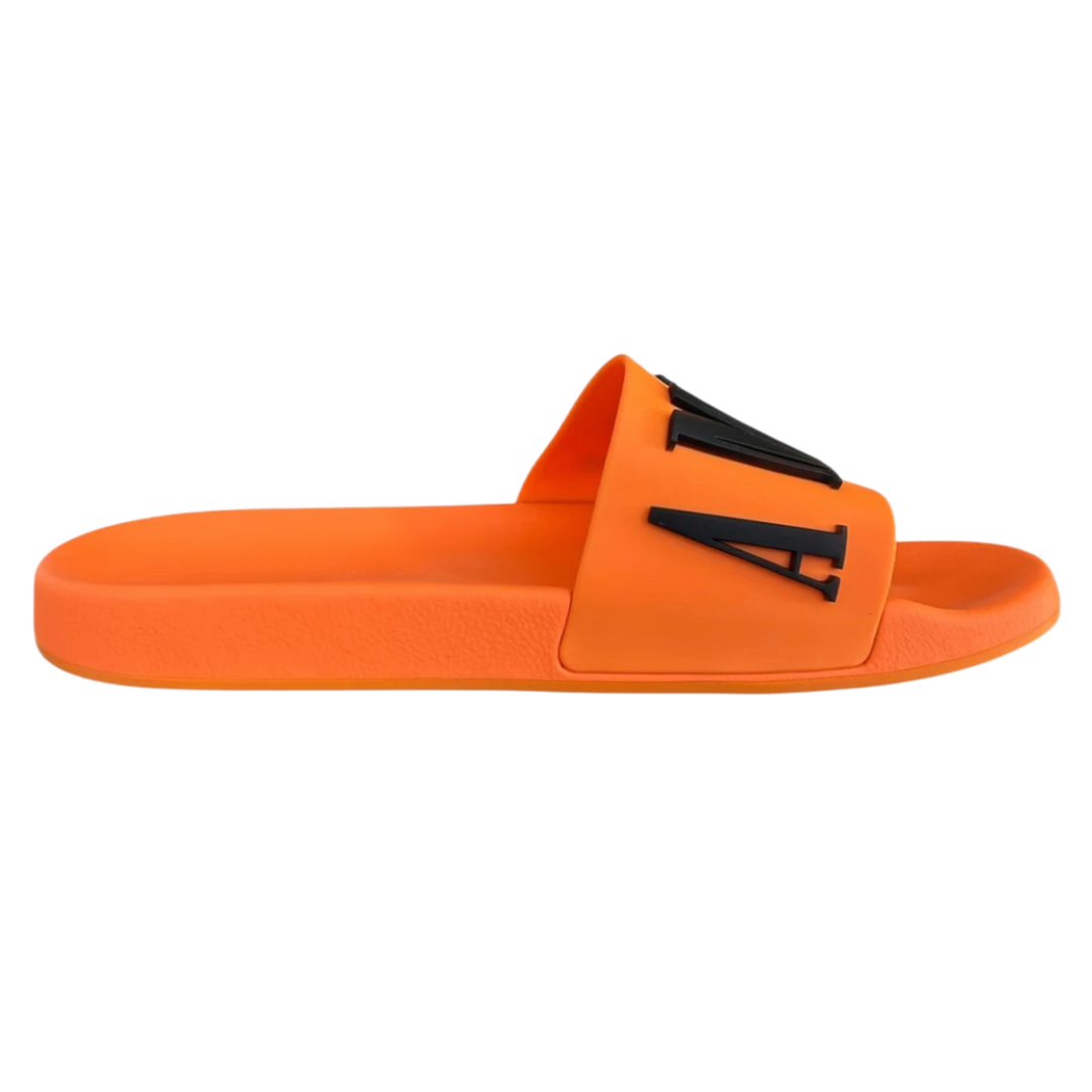 Amiri 'Logo Orange' Pool Slide