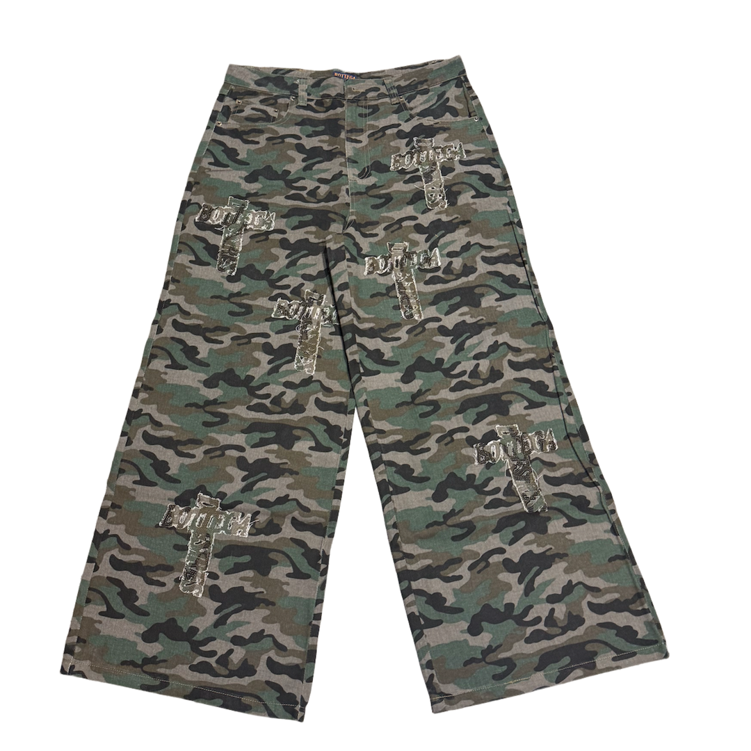 Bottega Desires 'Holy Grail' Camo Denim Pants