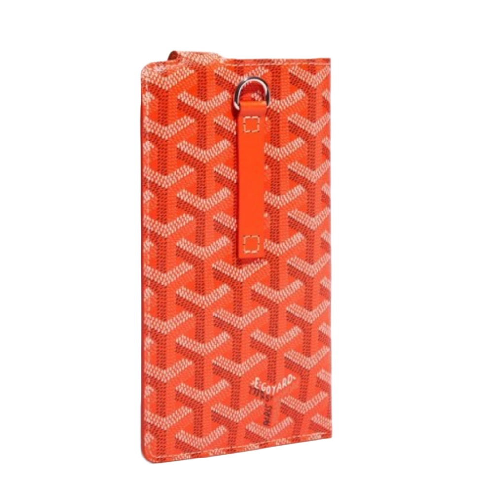 Goyard 'Orange' Montmarte MM Glasses Case