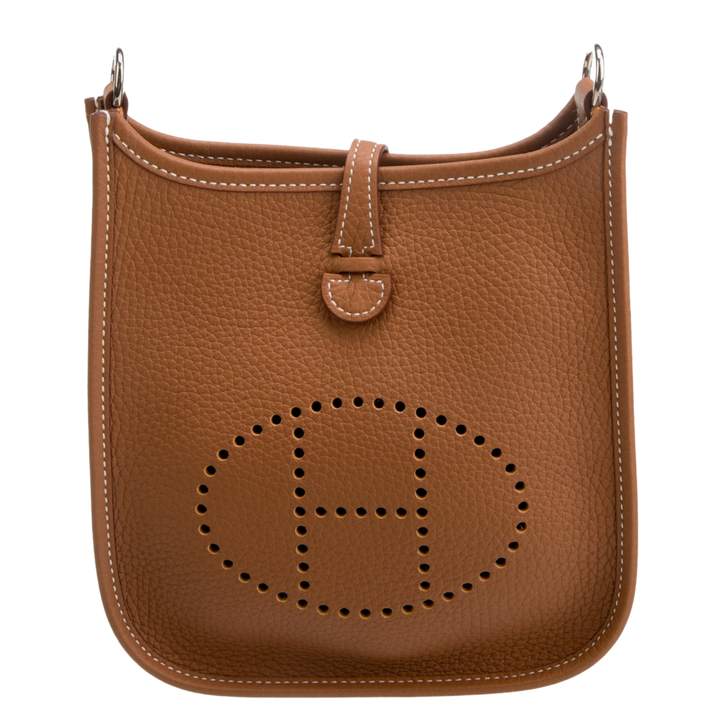 Hermès 'Mini Clemecne Evelyne 2' TPM Gold