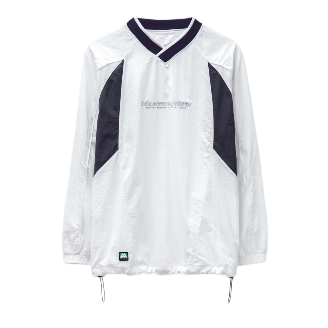 Martine Rose 'White' Sports Pullover Crewneck
