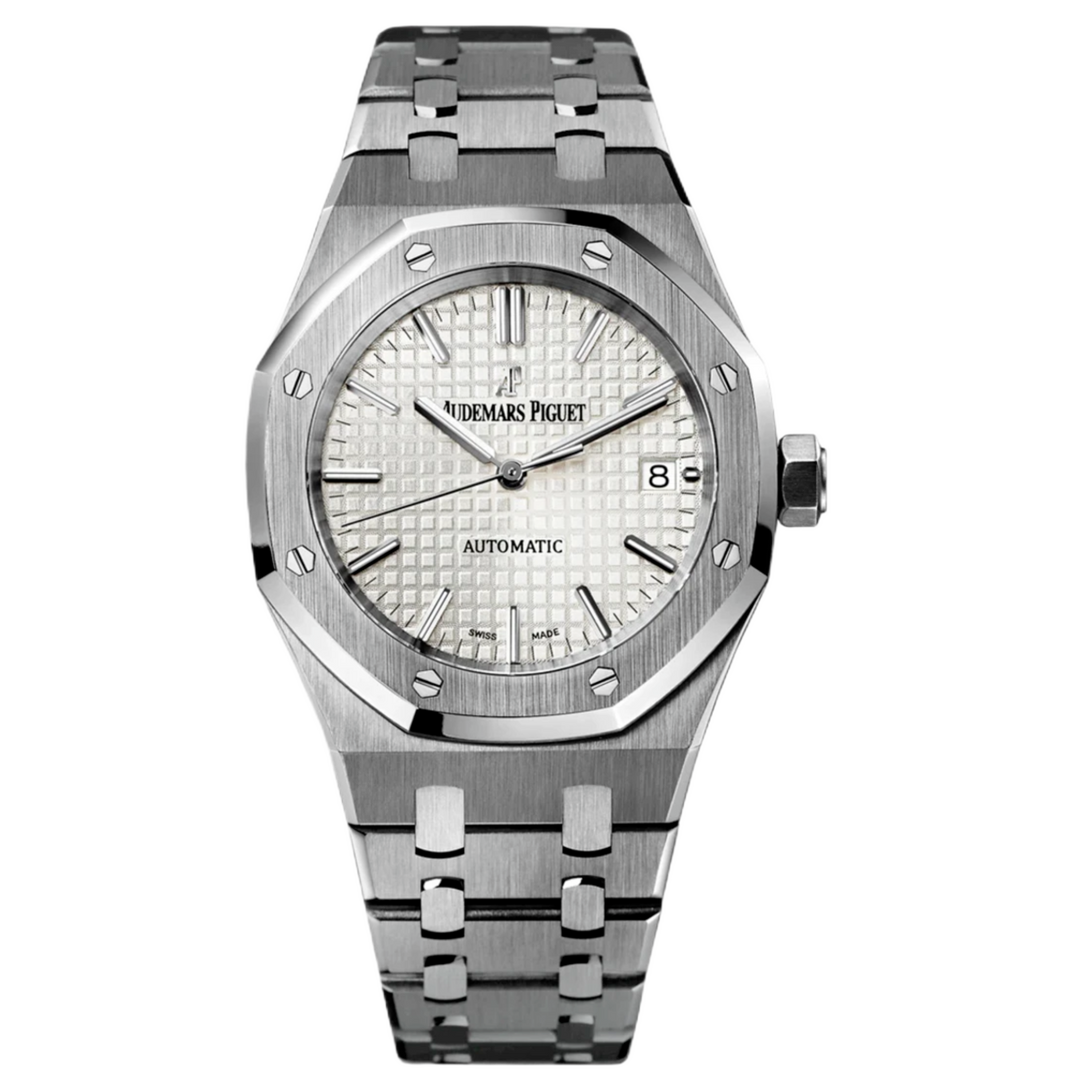Audemars Piguet Royal Oak 15400ST White Face Watch 41MM