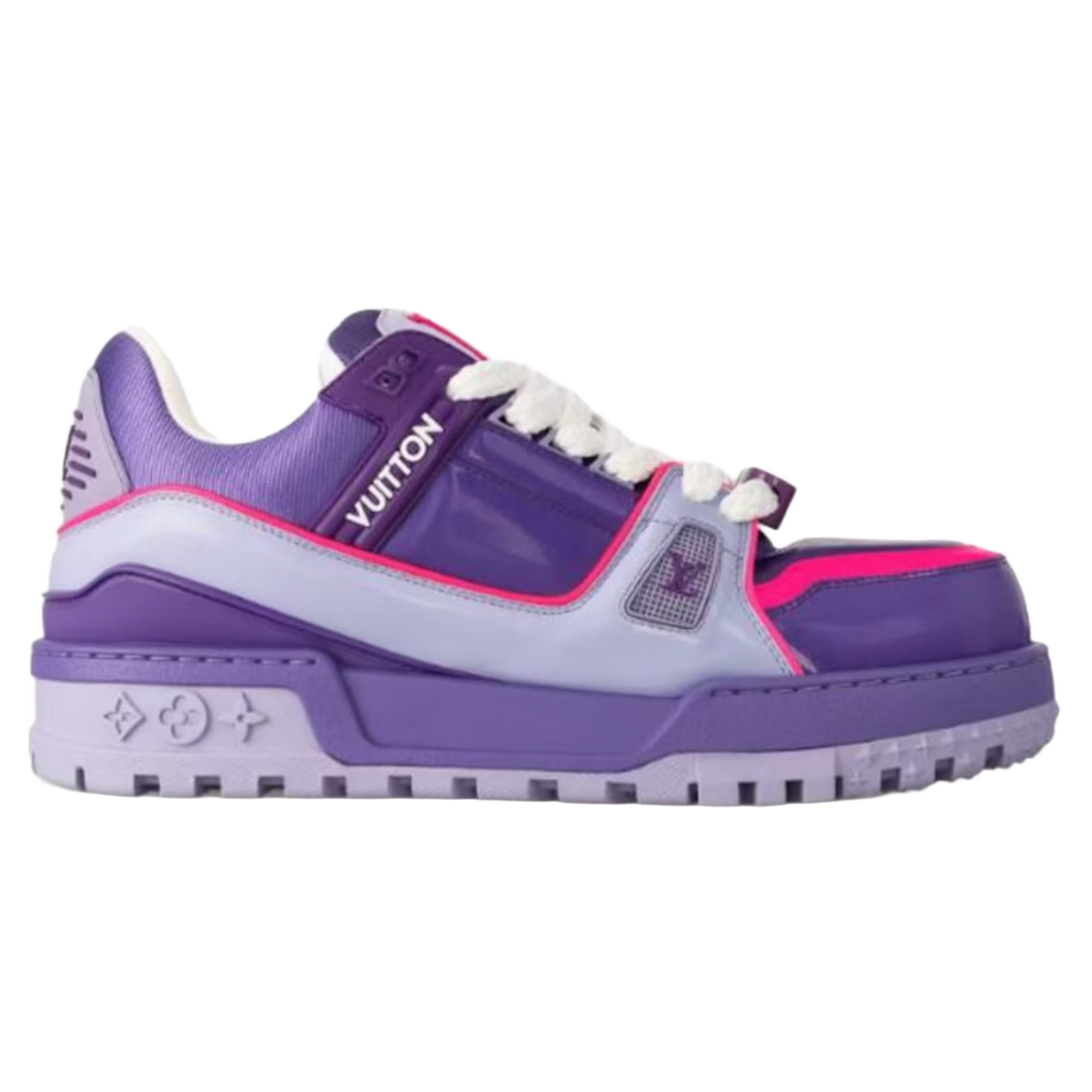 Louis Vuitton LV Trainer 'Purple/Pink' Sneakers