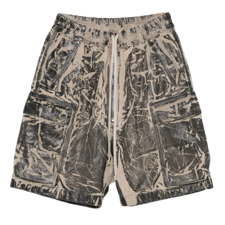 Rick Owens 'DRKSHDW' Washed Cargo Shorts