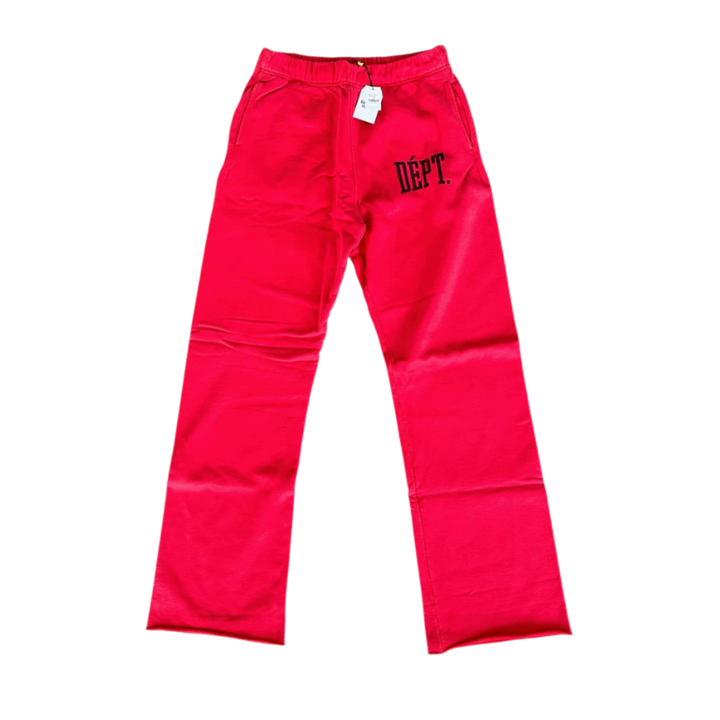 Gallery Dept 'Red' French Logo Sweatpants