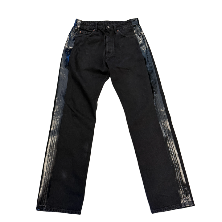 Maison Margiela 'MM6 Black' Straight Leg Jeans 