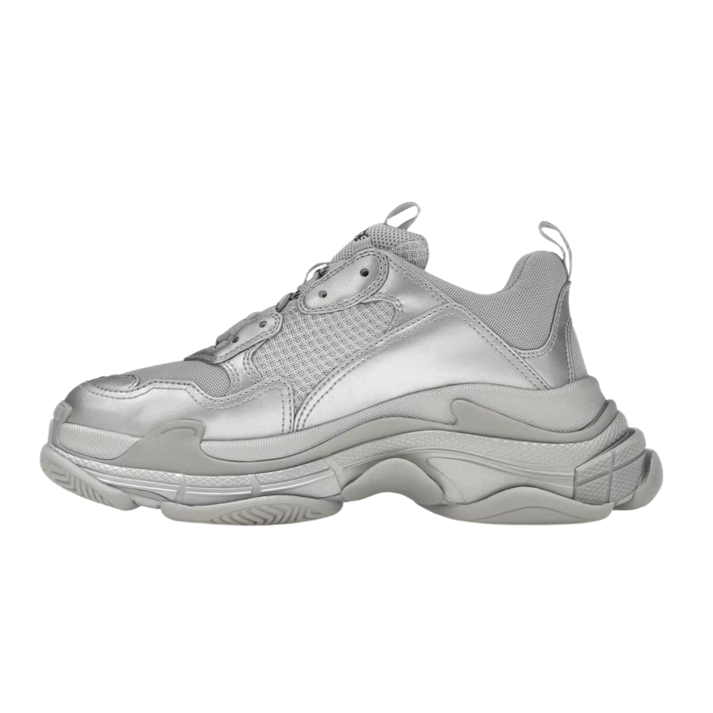 Balenciaga 'Silver' Triple S Sneakers