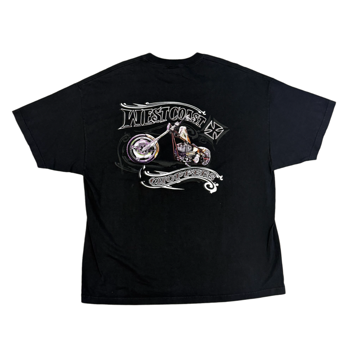 West Coast Choppers 'Purple Chopper' Vintage Tee
