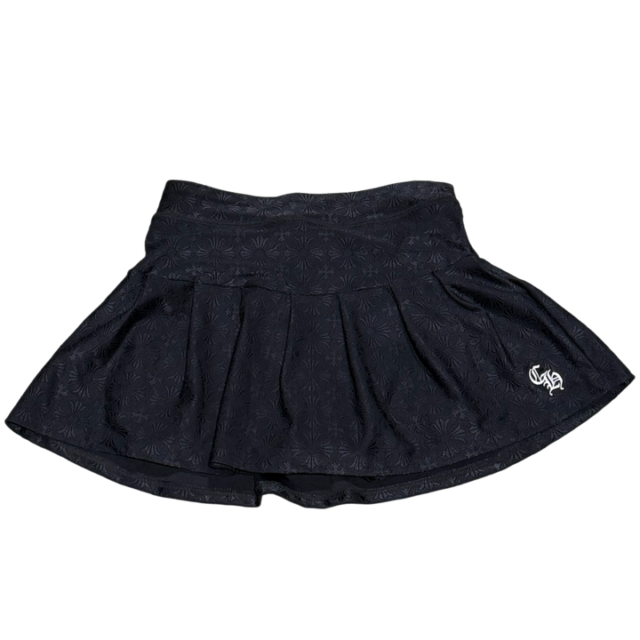 Chrome Hearts 'Plus Cross Monogram' Tennis Mini Skirt