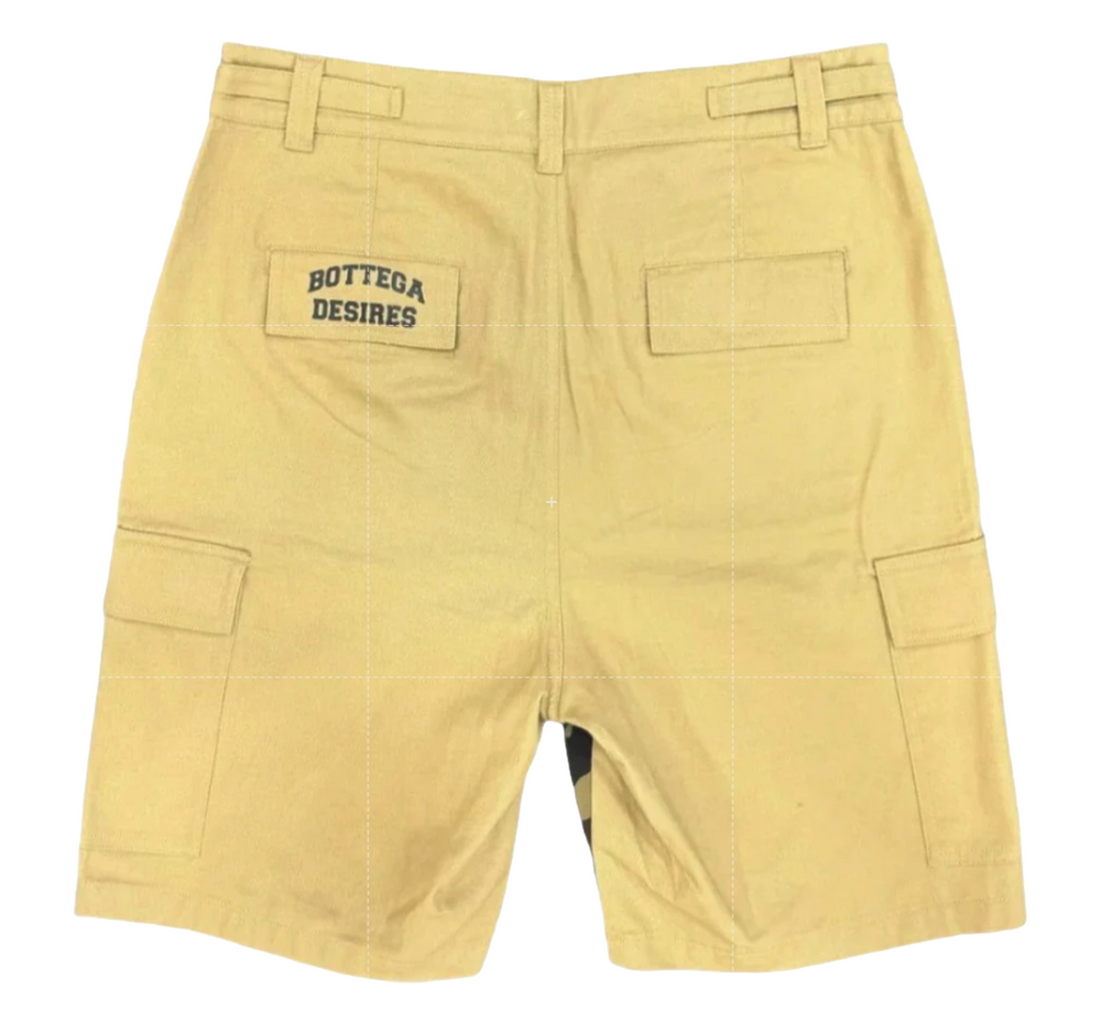 Bottega Desires 'Camo' Cargo Shorts