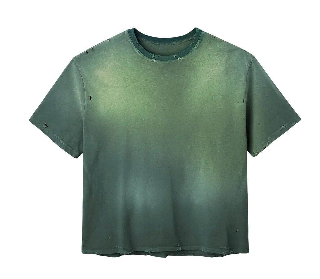 Gold+Vintage Gallery Raspberry Hills 'Emerald Green' Blank Tee