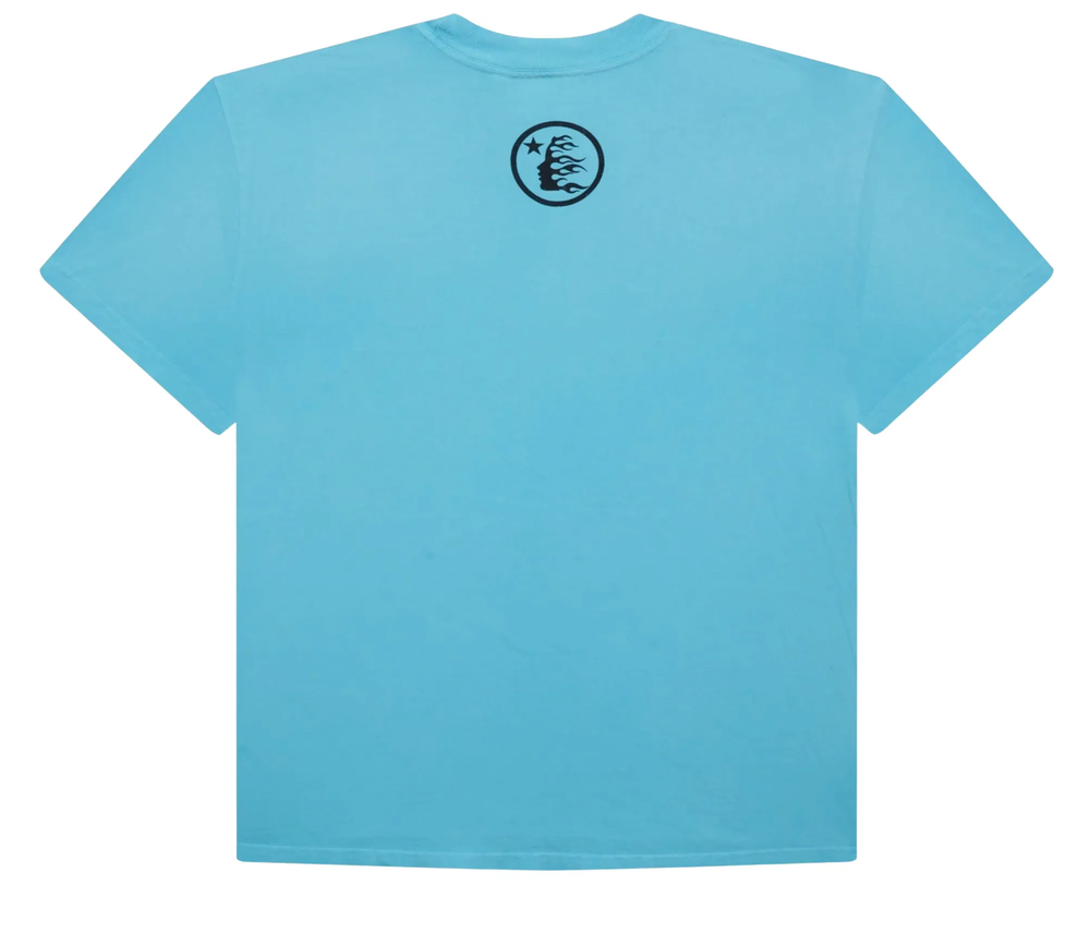 Hellstar 'Box Logo' Blue Tee