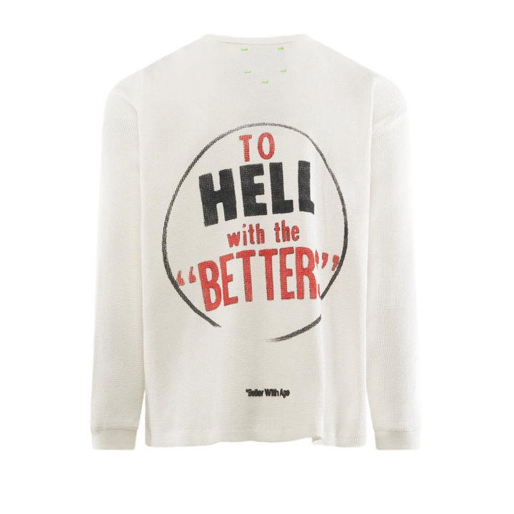Better With Age 'Chamomile Waffle' Thermal Longsleeve