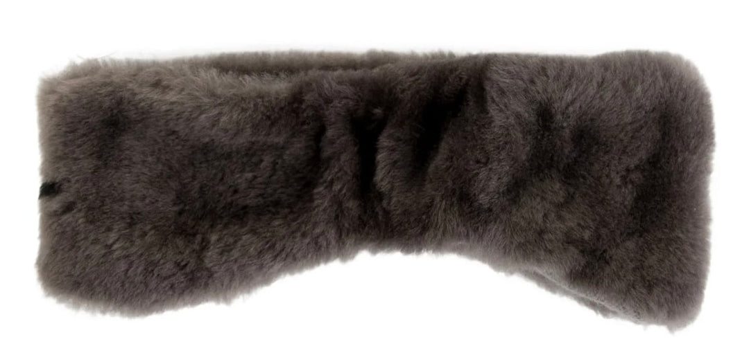 Chanel Grey Shearling &
