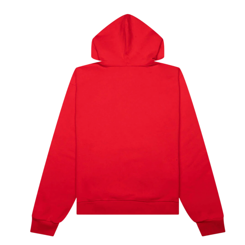 Marni 'Red' Circular Triple Logo Hooded Sweatshirt
